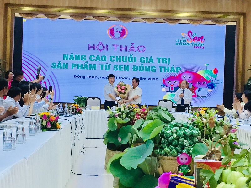 Đồng Tháp: 20 sản phẩm chế biến từ sen được xuất khẩu trong và ngoài nước